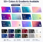 Custom Personalized Business Cards | Waterproof Matte Business Cards with Logo, Text & QR Code | Double-Sided Printing | Premium 300GSM Cardstock | 1000 Pack - Image 3